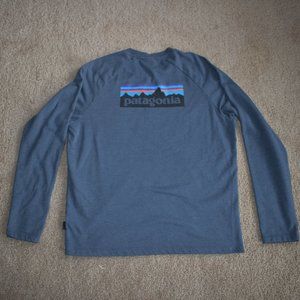 Men's Patagonia P-6 Logo Organic Cotton Crewneck